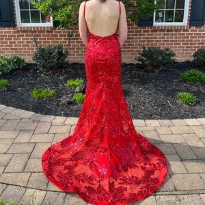 Red Jovani Prom Dress